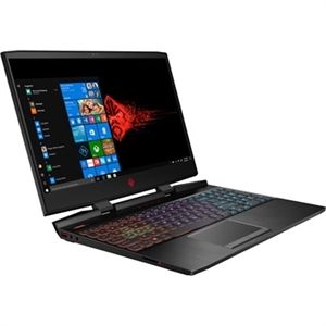HP OMEN 15-dc1000 15-dc1010nr 15.6" Gaming Notebook - 1920 x 1080 - Core i7 i7-9750H - 8 GB RAM - 256 GB SSD - Shadow Black - Manufacturer Refurbished