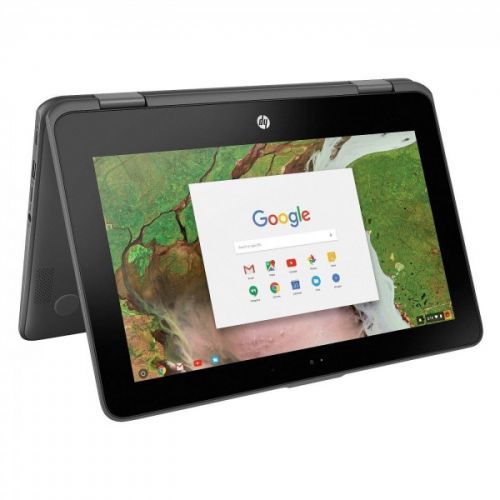 HP Convertible 2-in-1 Chromebook, 11.6" HD IPS Touchscreen, Intel Celeron N3350 Processor, 4GB Ram 16GB SSD, Intel HD Graphics, Chrome OS- (Manufacturer Refurbished-Grade A)